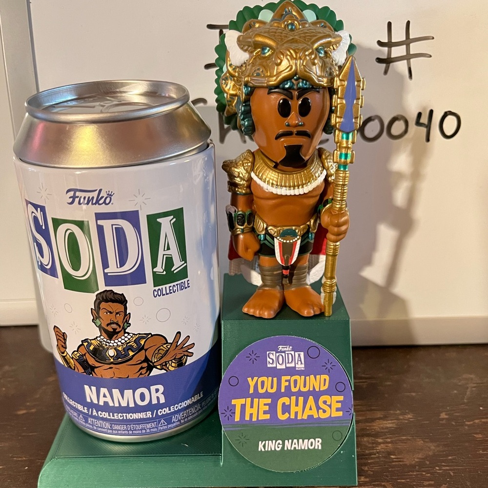 Funko Soda CHASE King Namor wakanda forever marvel vinyl figure